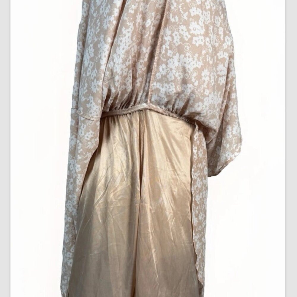 (S) SIENNA SKY Off-Shoulder w/ Straps V-Neck Faux Wrap Dress - Picture 9 of 13